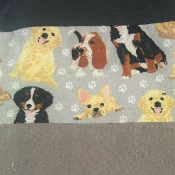 Golden Bernese Dog print flannel scarf winter for her - Picture 6 of 9